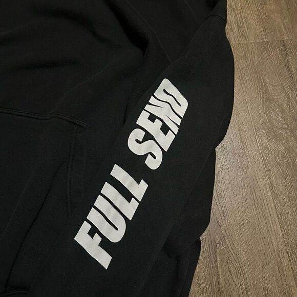 FULL SEND Hoodie Men's Black 2XL Nelk Boys Podcast Pullover Sweatshirt Spell Out - Picture 5 of 10
